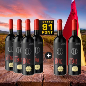 4+2 db - Conde de Artoiz 2022 - Bodegas Escudero - 91 pont ***** (6 x 0,75l)