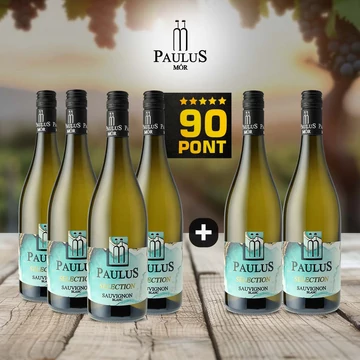 4+2 db - Sauvignon Blanc Selection 2024 - Paulus Borház - 90 pont ***** (6 X 0,75l)