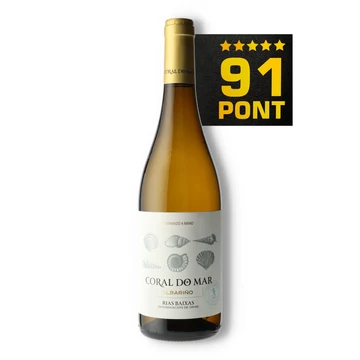 Coral do Mar Albariño 2024 - Veiga da Princesa - 91 pont ***** (Spanyolország) (0,75l)