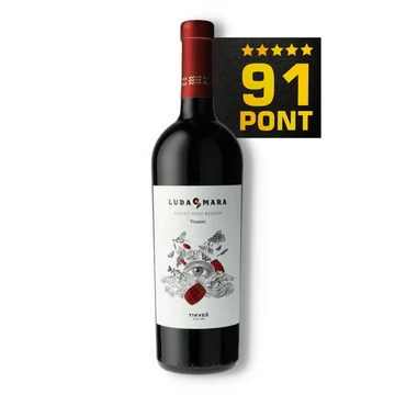 Vranec 2022 - Tikves - 91 pont ***** (Észak-Macedónia) (0,75l)