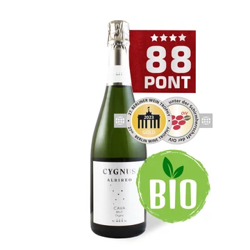 Cygnus Albireo DO Cava Brut Organic - Prémium Cava Spanyolországból