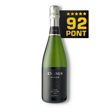 Cygnus Sador DO Cava Brut Nature - Prémium Cava Spanyolországból