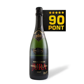 Crémant du Jura La Quintessence Brut - Marcel Cabelier - 90 pont ***** (Franciaország) (0,75l)