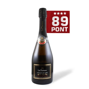 Crémant De Loire Blanc de Noirs Brut - LaCheteau - 89 pont **** (Franciaország) (0,75l)