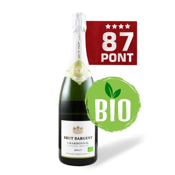 Bio Chardonnay - Brut Dargent - 87 pont **** (Franciaország) (0,75l)