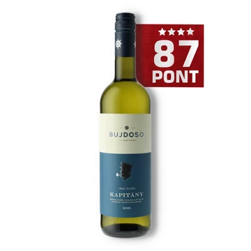 Kapitány Irsai Olivér 2025 - Bujdosó - 87 pont **** (0,75l)