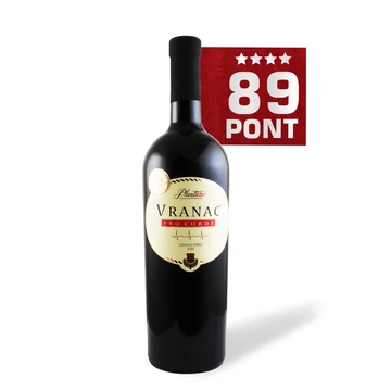 Crnogorski Vranac Pro Corde 2021 - Plantaze - 89 pont **** (Montenegró) (0,75l)