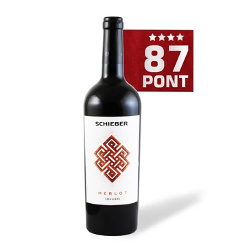 Merlot 2022 - Schieber - 87 pont **** (0,75l)