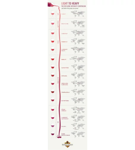 Magyarország is fent van ezen a világ-bortérképen