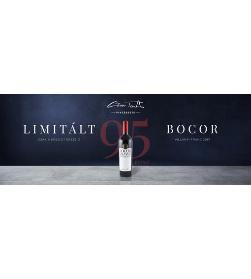 Ott a pont! 95 pontot kapott Günzer Tamás kivételes cabernet franc-ja