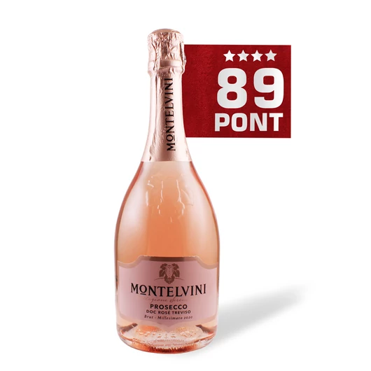 Prosecco Treviso DOC Rosé Brut - Montelvini - Olasz Pezsgő