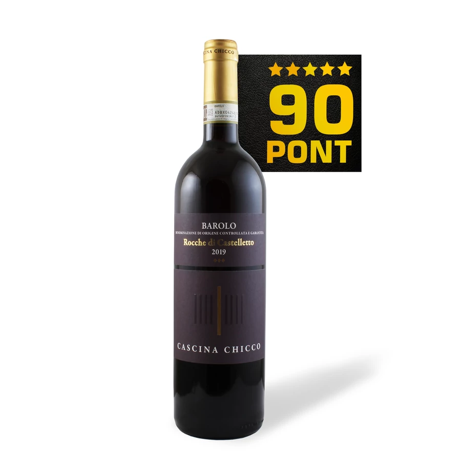 Barolo Rocche Di Castelletto 2019 - Cascina Chicco - 90 pont
